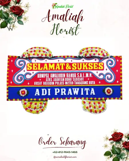 Papan Bunga Ucapan Selamat Venue Wedding Jakarta Timur